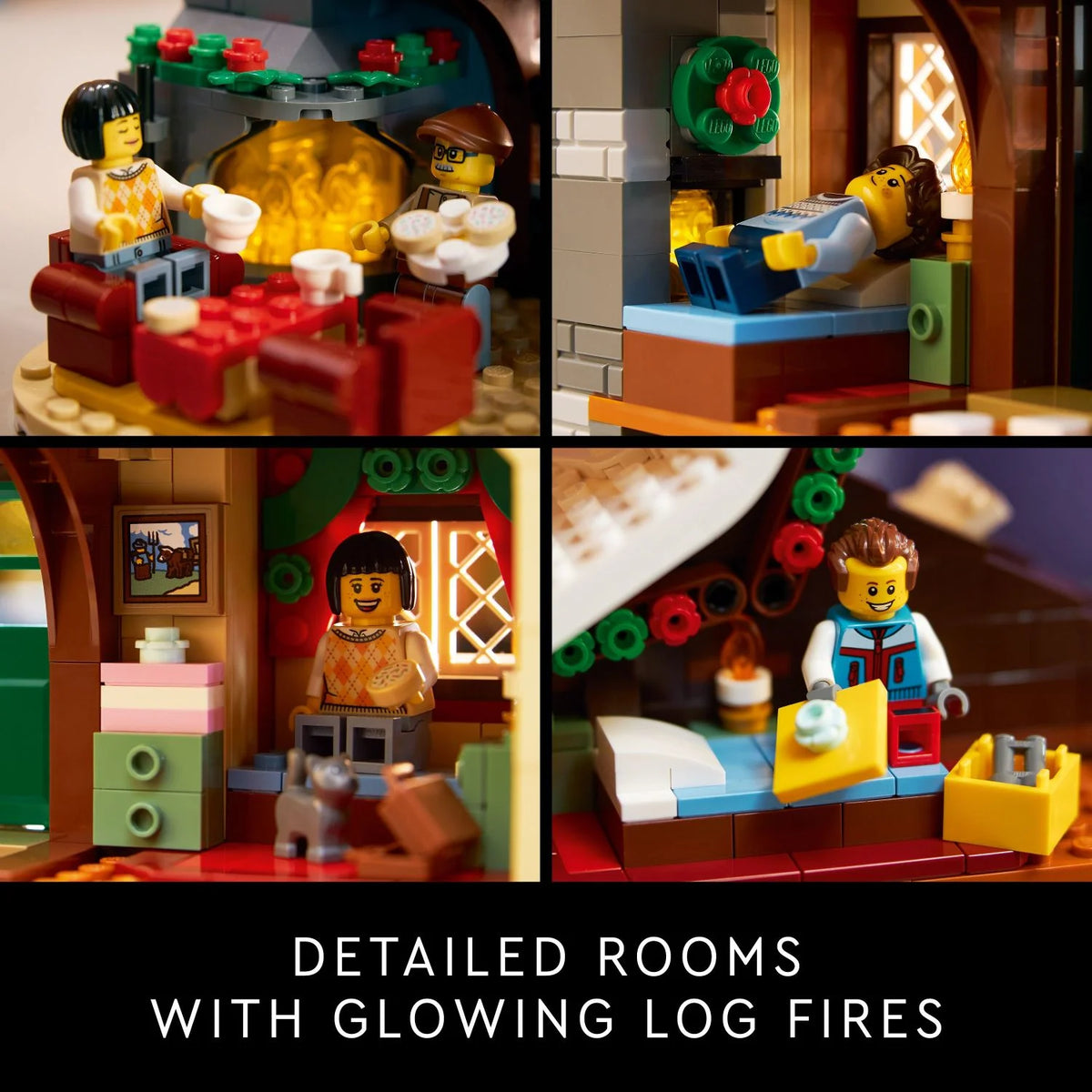 LEGO Icons Alpine Lodge Model Building Kit V838