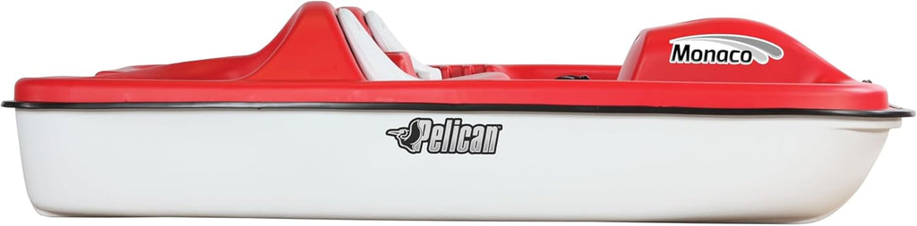 Red White Adjustable 5 Seat Pedal Boat J1448