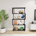 Brown Steel Geometric Bookcase R930