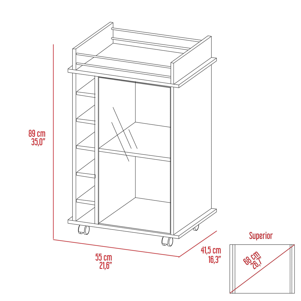 Bar Cart S963