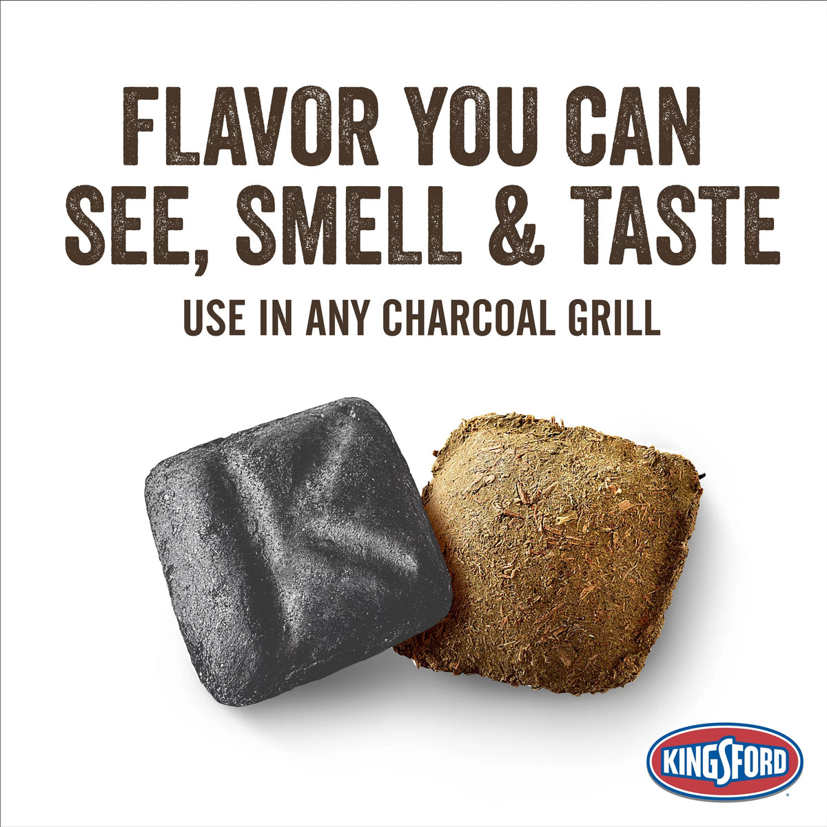 8 lbs BBQ and Hickory Charcoal Briquettes M816962