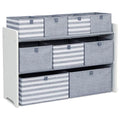 Grey White Toy Organizer D9092
