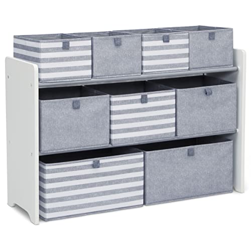 Grey White Toy Organizer D9092