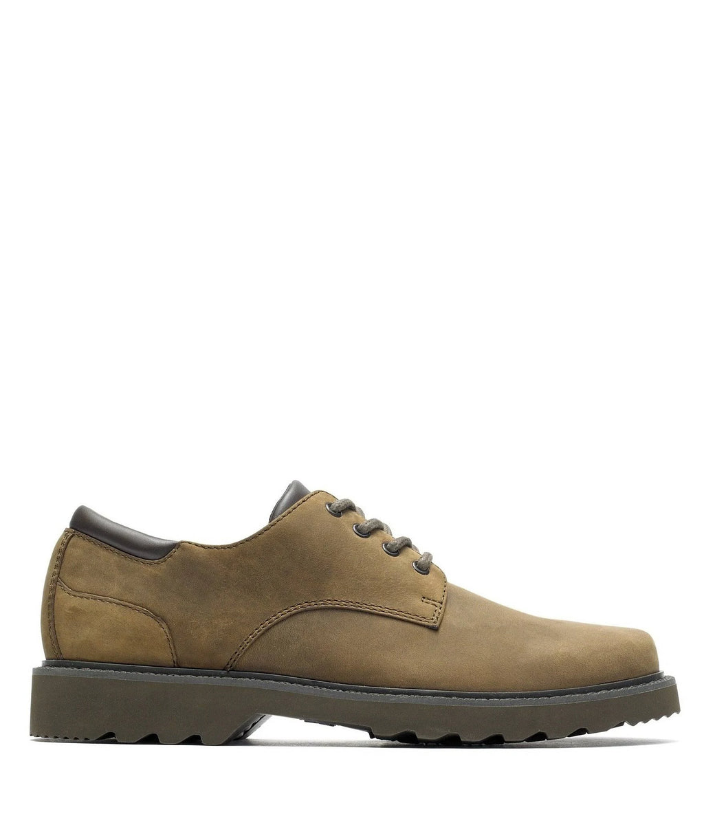 Dark Brown Leather Oxford Shoes D215928