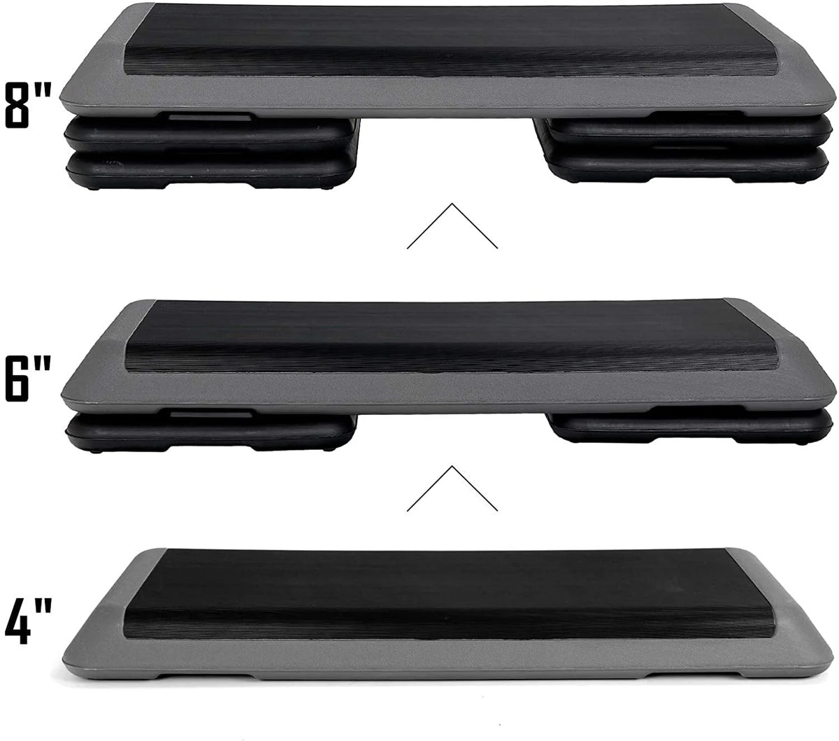 43'' Adjustable Aerobic Exercise Stepper Platform F646994