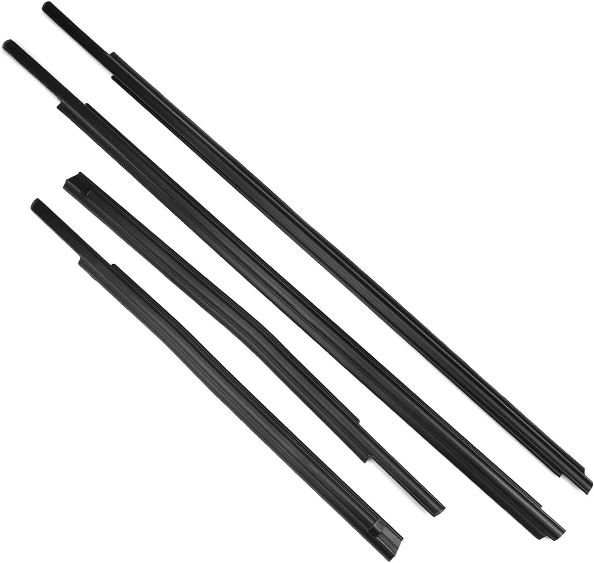 Car Outer Window Sweep Belt Trim Seal Weatherstrip Kit M953458