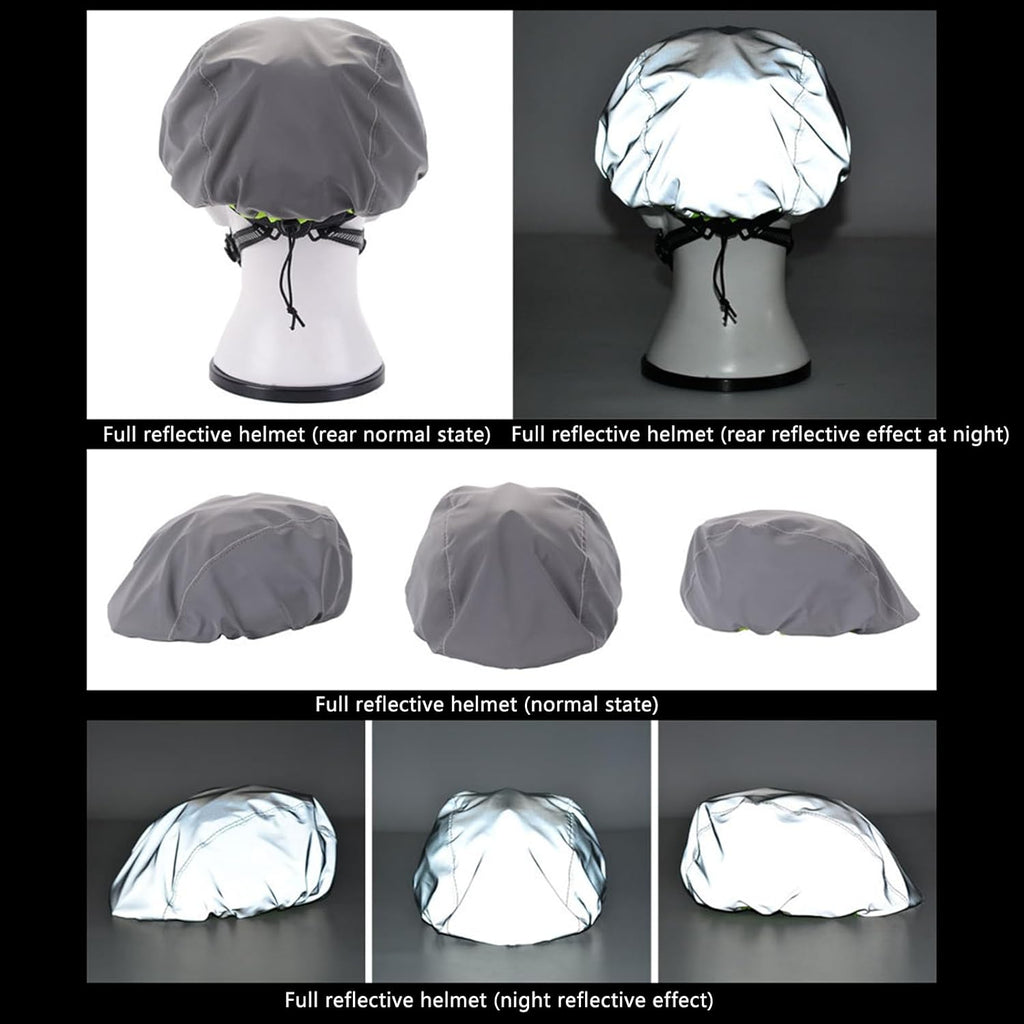 Rainproof Reflective Cycling Helmet Cover A3293