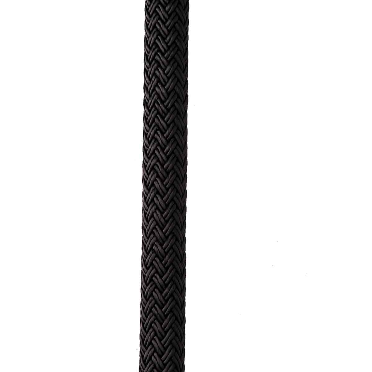 Black 5/8x22 Nylon Double Braid Dock Line F821033