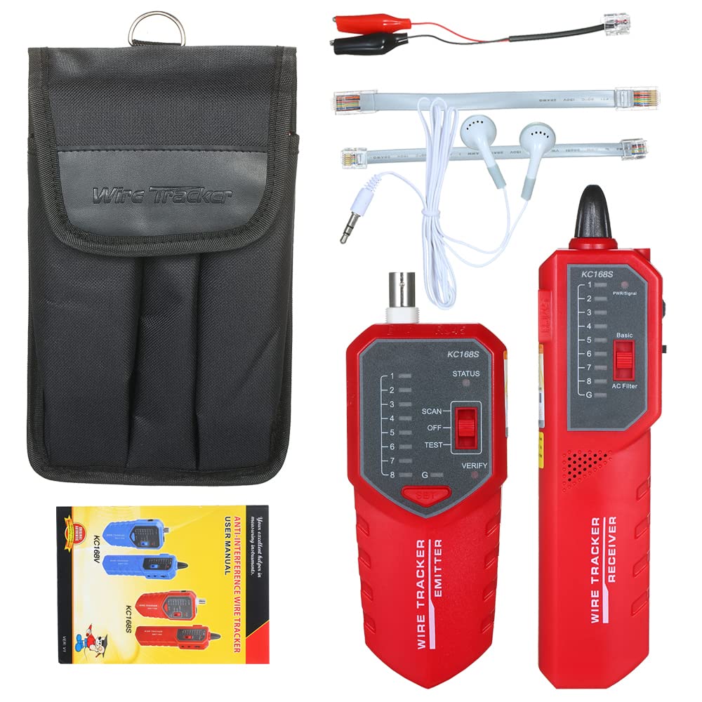 RJ11 RJ45 Ethernet LAN Multifunction Network Cable Tester Y747436