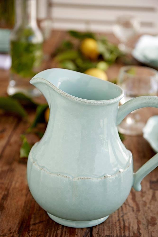 Robins Egg Blue Pitcher E37490