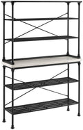2 Piece Black Baker's Rack Set M24045