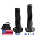 3/8 inch-16 x 4 inch Grade 8 Hex Cap Screw Black Oxide Pk 125 Y153631