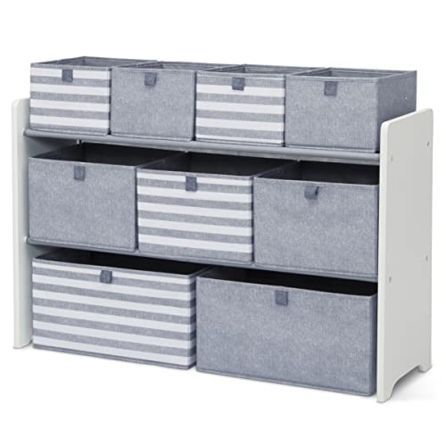 Grey White Toy Organizer D9092