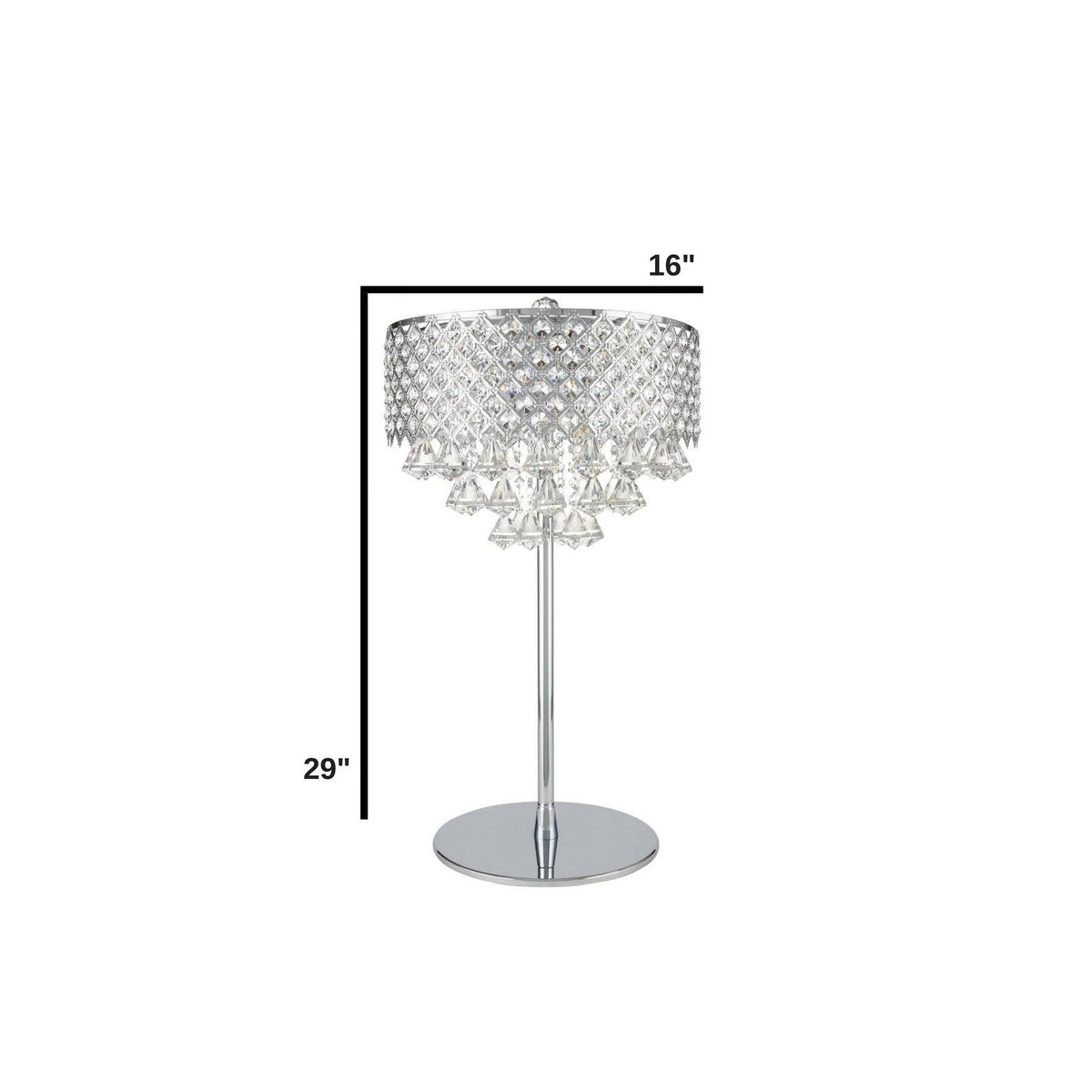 Silver Table Lamp C719157