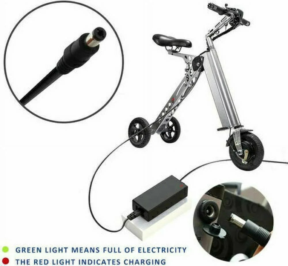 54.6V 2A Charger Adapter for 48V Li-ion Battery Ebike Scooter R1525