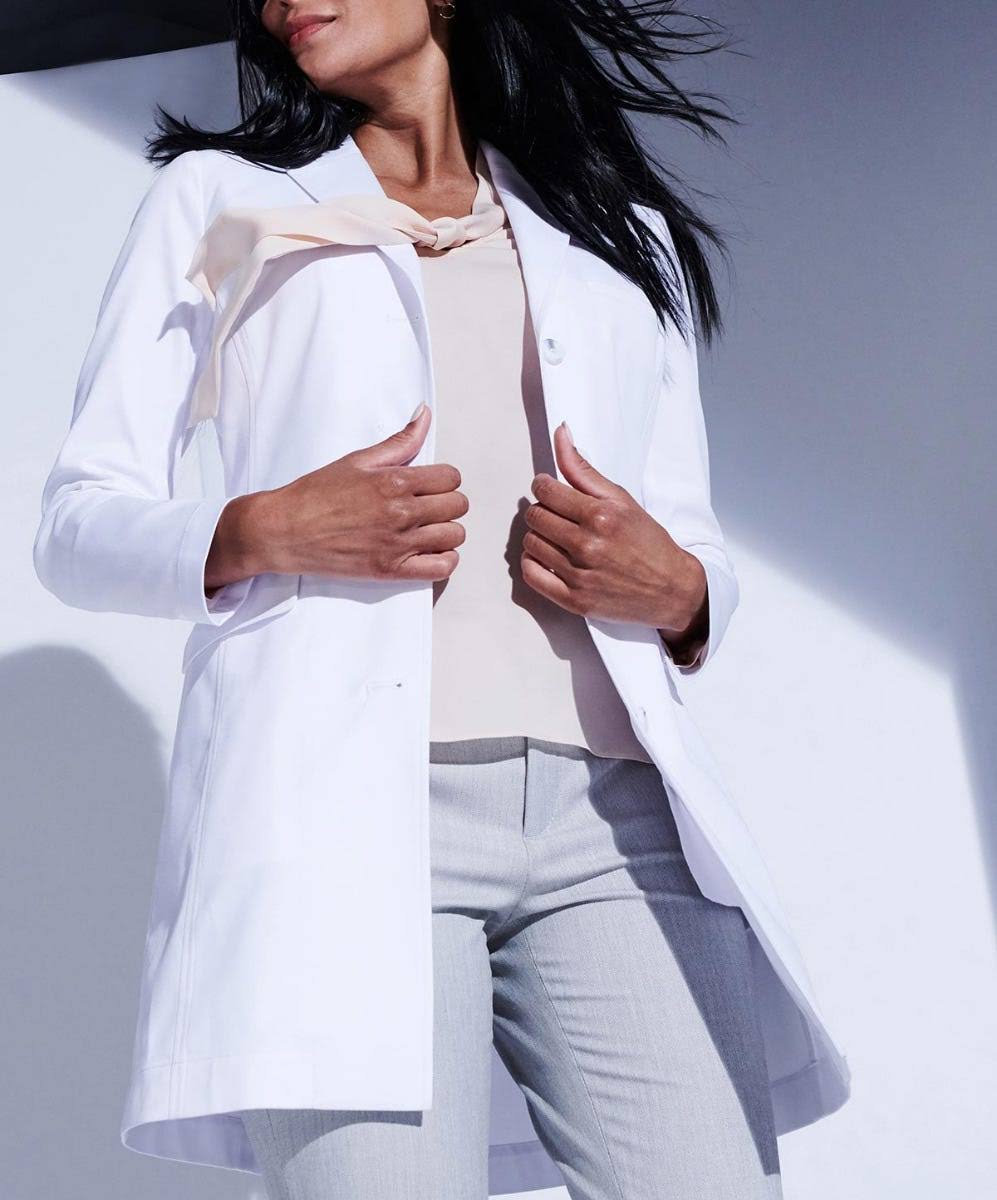 Slim Fit Lab Coat X392
