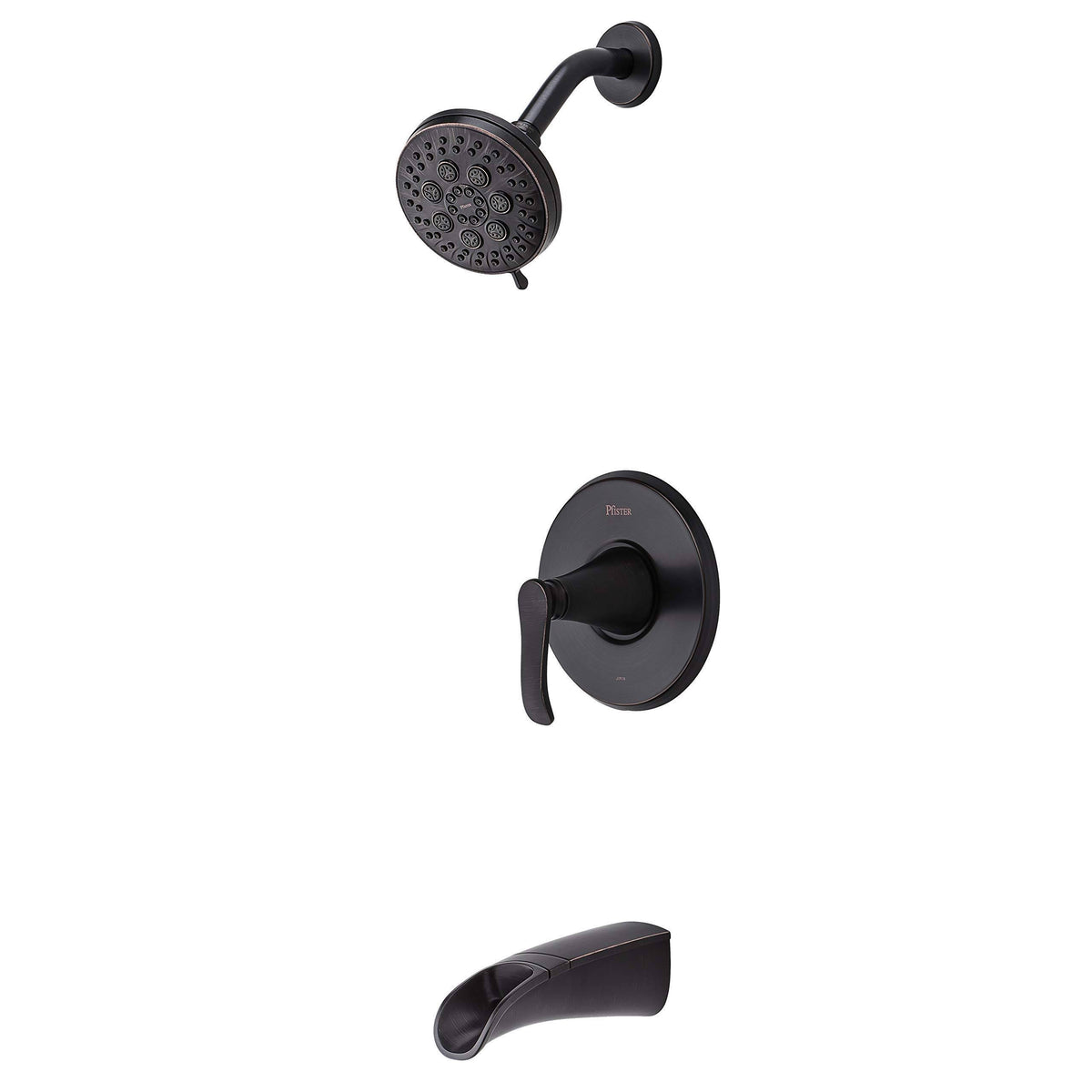 1-Handle Tub and Shower Faucet with Valve Tuscan Bronze J799