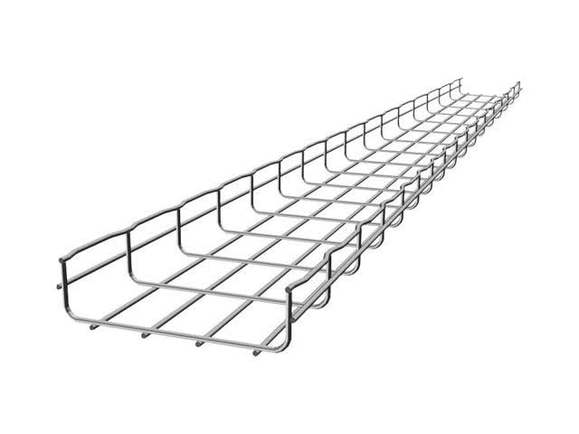 Wire Mesh Cable Tray 12x2In 10 ft L536
