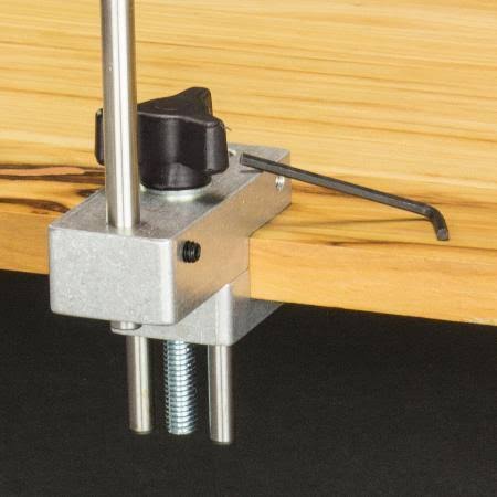 Rotary Base Camp Vise Package with Saltwater C-Clamp E104