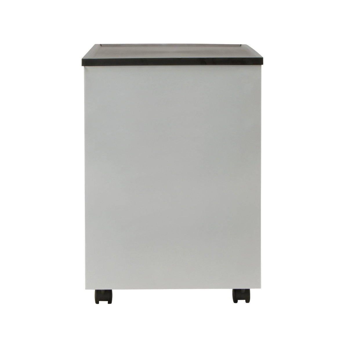 3 Lockable Drawers Silver Mobile File Cabinet N6140