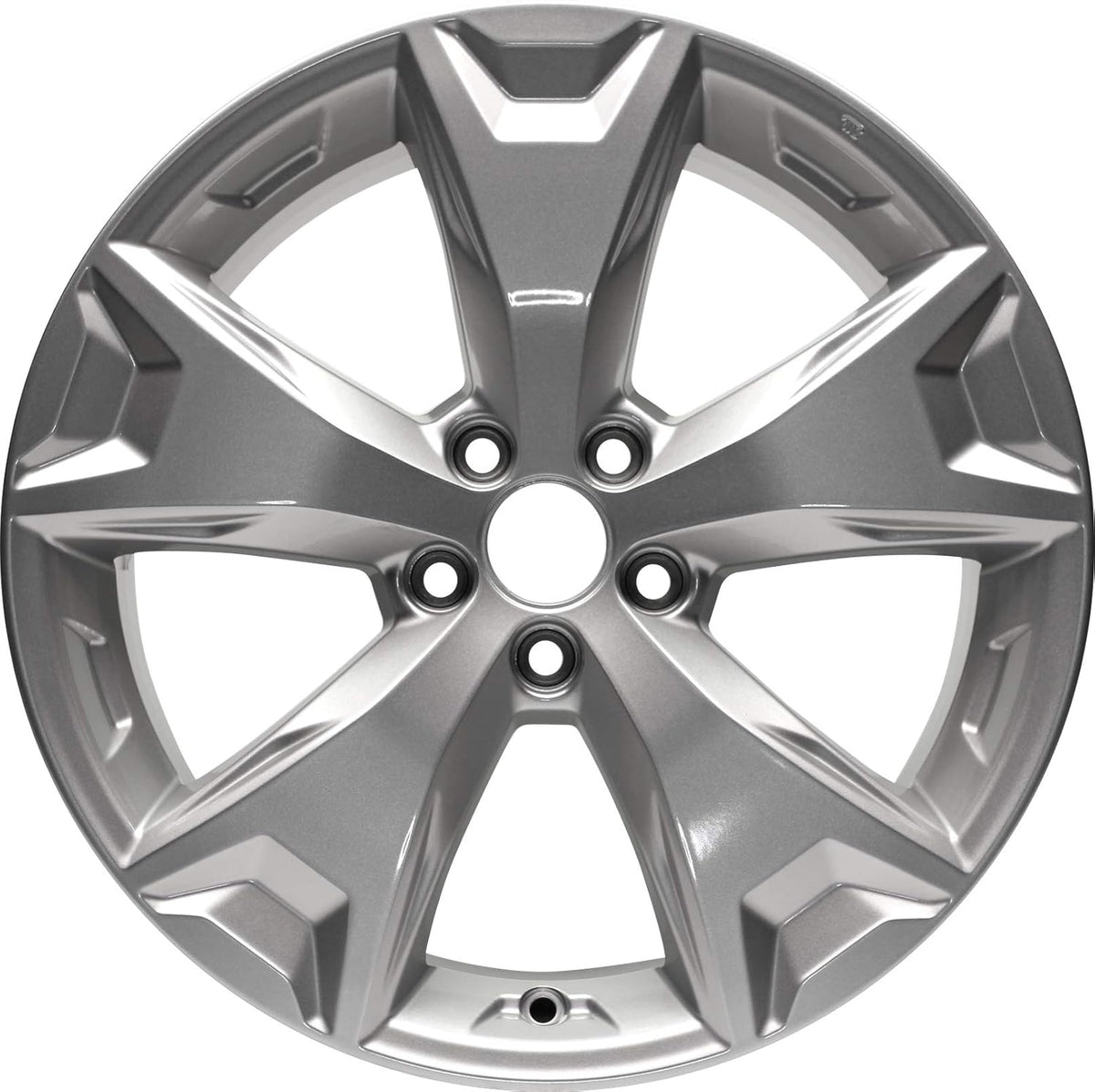 Aluminum Alloy Wheel Rim 17 Inch 5 Lug 5 Spokes M29585