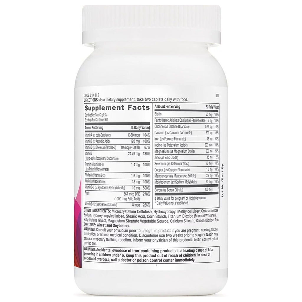Prenatal Formula with Iron 120 Caplets A905