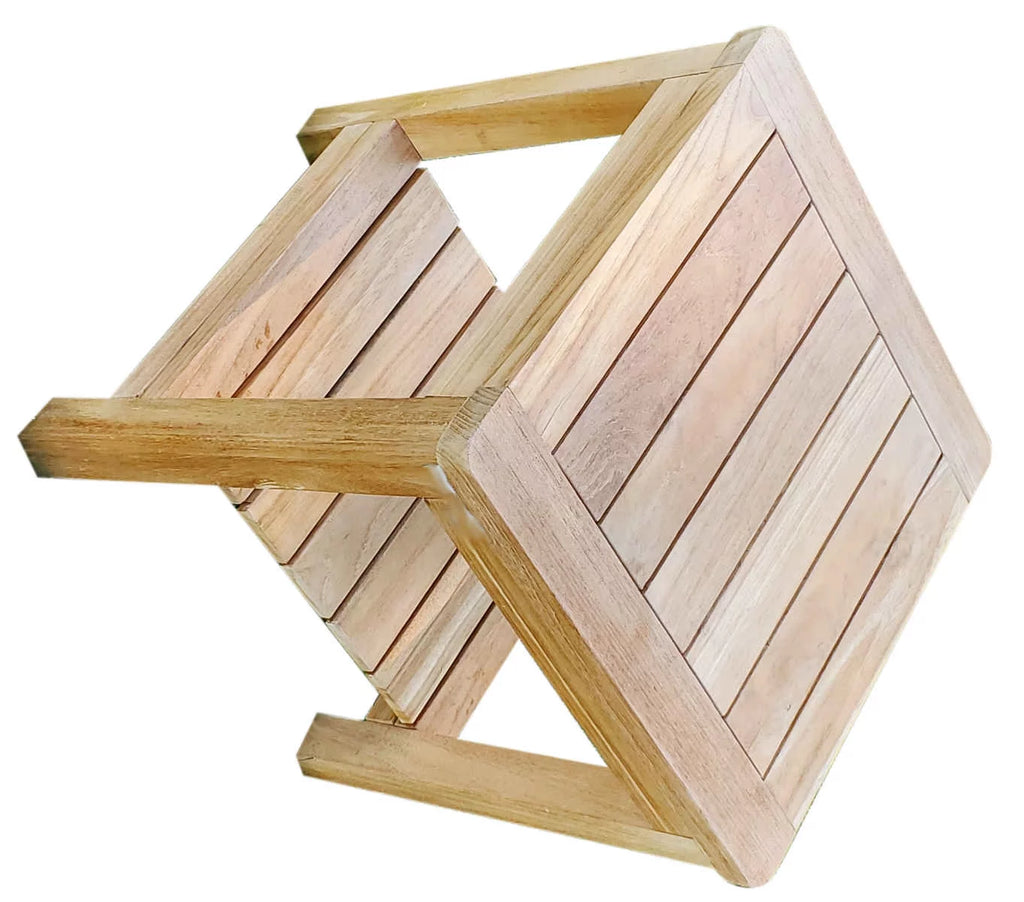 Teak Wood Shower Seat Outdoor Bench N324