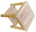 Teak Wood Shower Seat Outdoor Bench N324