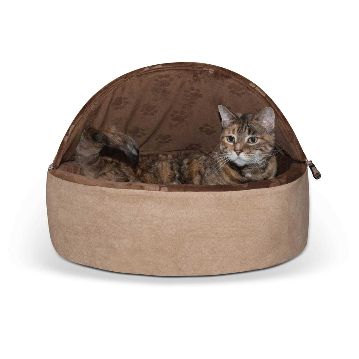 Self-Warming Hooded Kitty Bed S532807