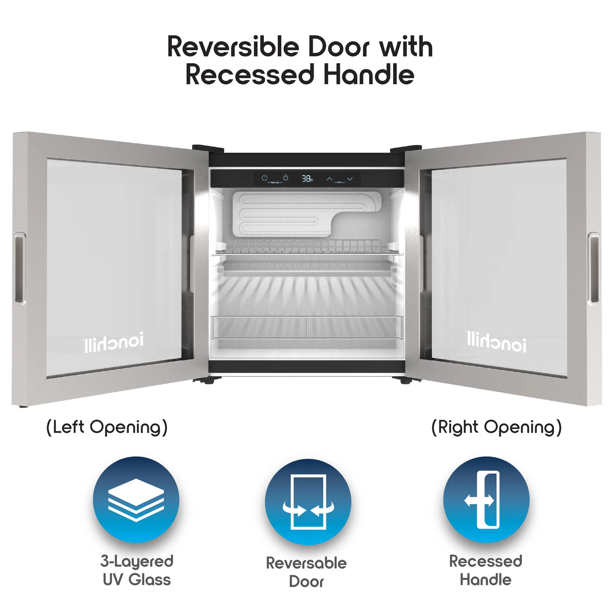 48-Can Compact Beverage Refrigerator A191156