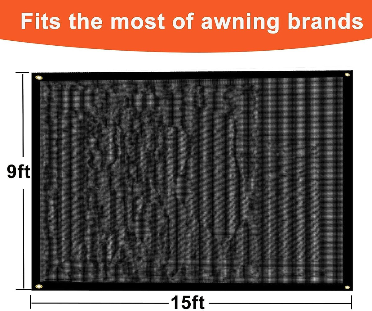 9' X 15' RV Awning Sun Shade Screen B5790