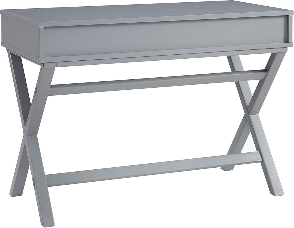 Grey Campaign Style Desk R9974