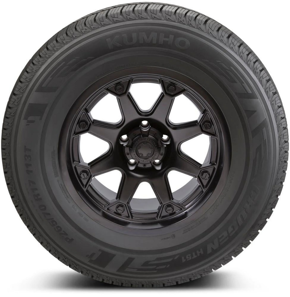 255/65R17 Kumho Crugen HT51 110T Tire A10861