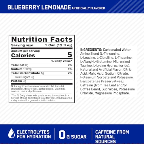 Sugar Free Juicy Strawberry 12 Fl Oz 12 Pack Sparkling Hydration Drink P6341