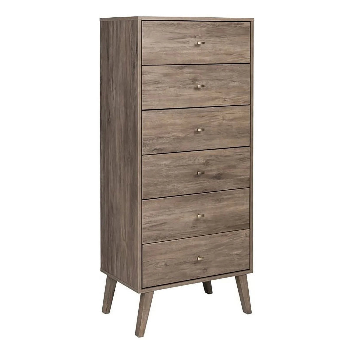 6 Drawer Laminated Composite Wood Tall Chest I861430