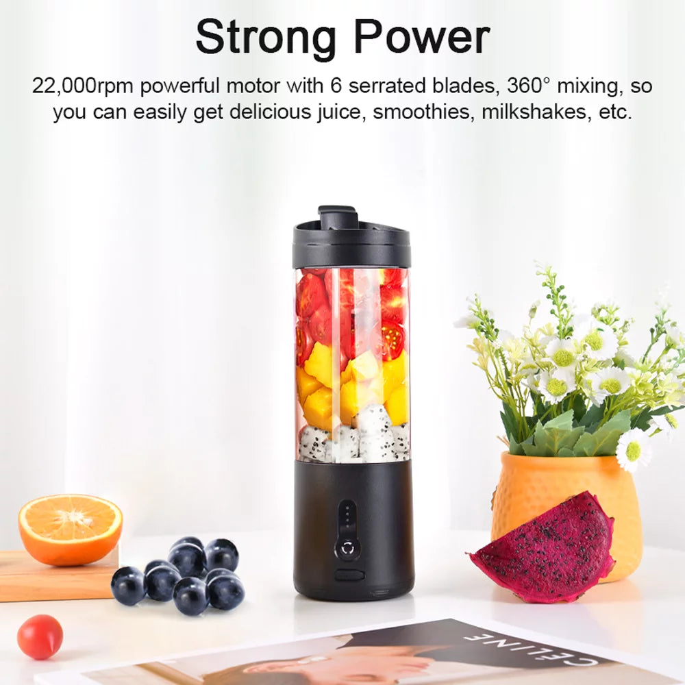 Portable USB Electric Juicer 530ml E982