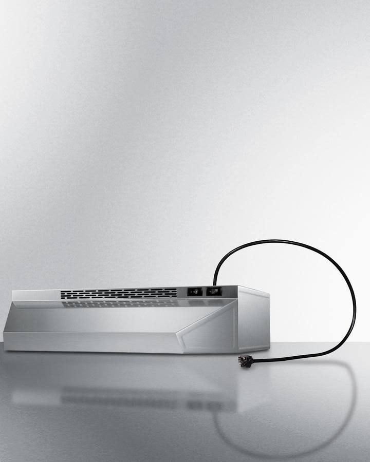 24 in. Under Cabinet Convertible Range Hood with Plug, Stainless Steel Y801