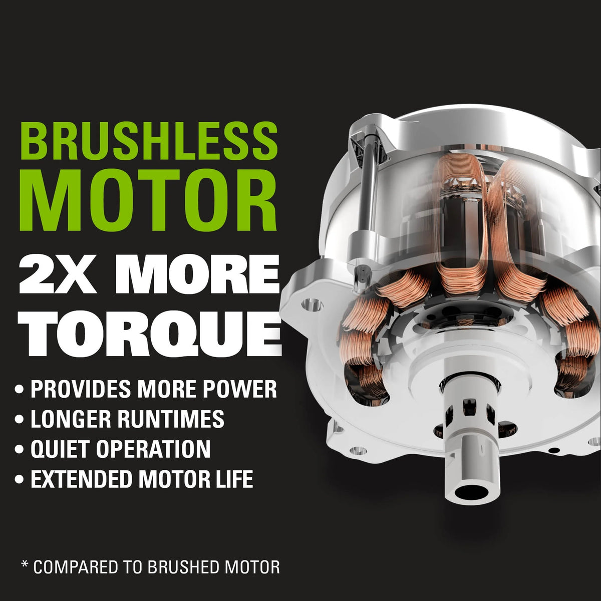 80V 580 CFM Cordless Brushless Backpack Blower X439971