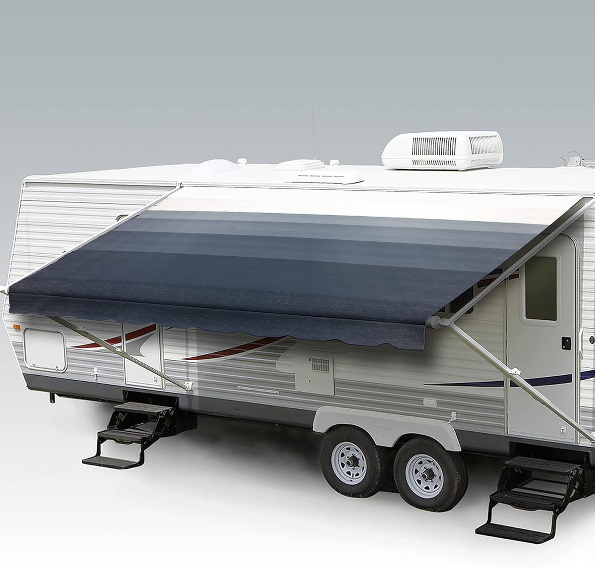 Heavy Duty Weatherproof Vinyl RV Awning Fabric Replacement S776998