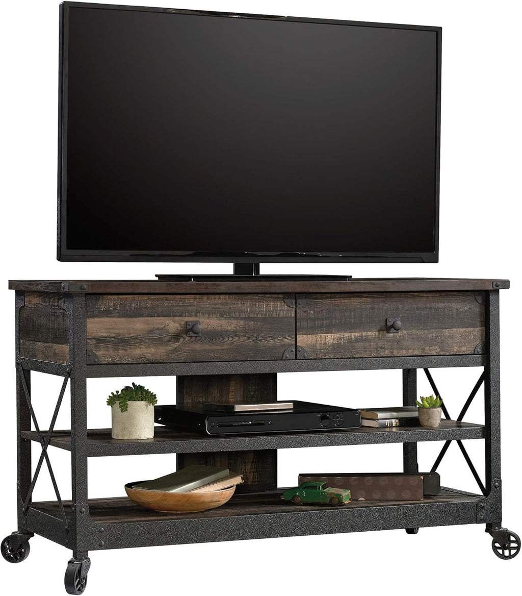 Carbon Oak Finish TV Stand J77827