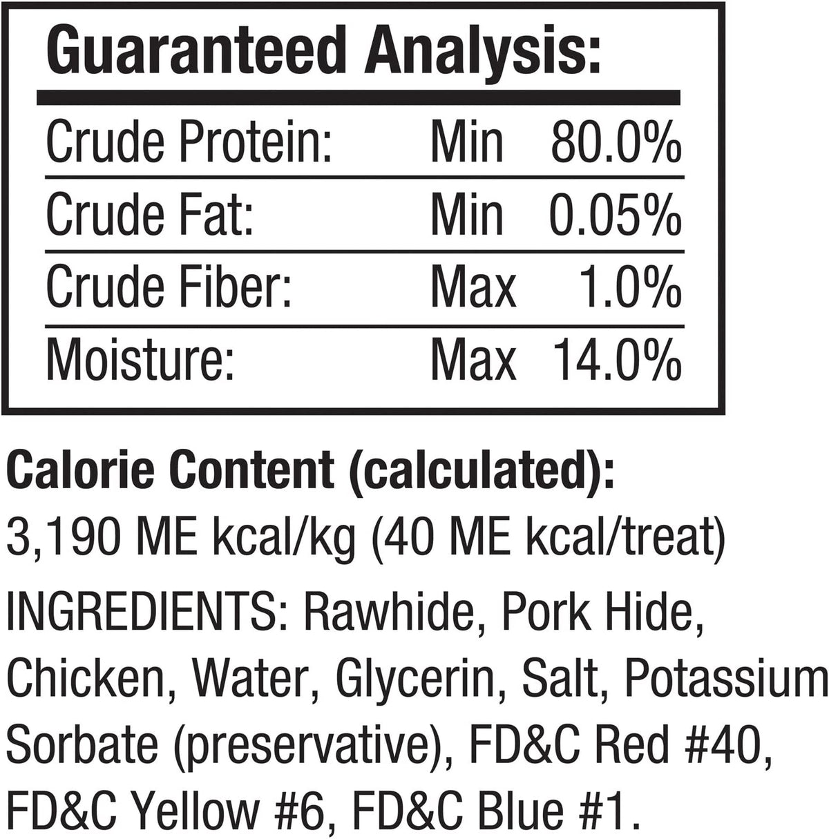 Mini Bones Rawhide Dog Chews, 4 Count (1.7 oz.) O979560