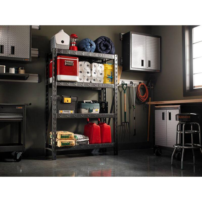 4-Tier Welded Steel Storage Shelving Unit D462