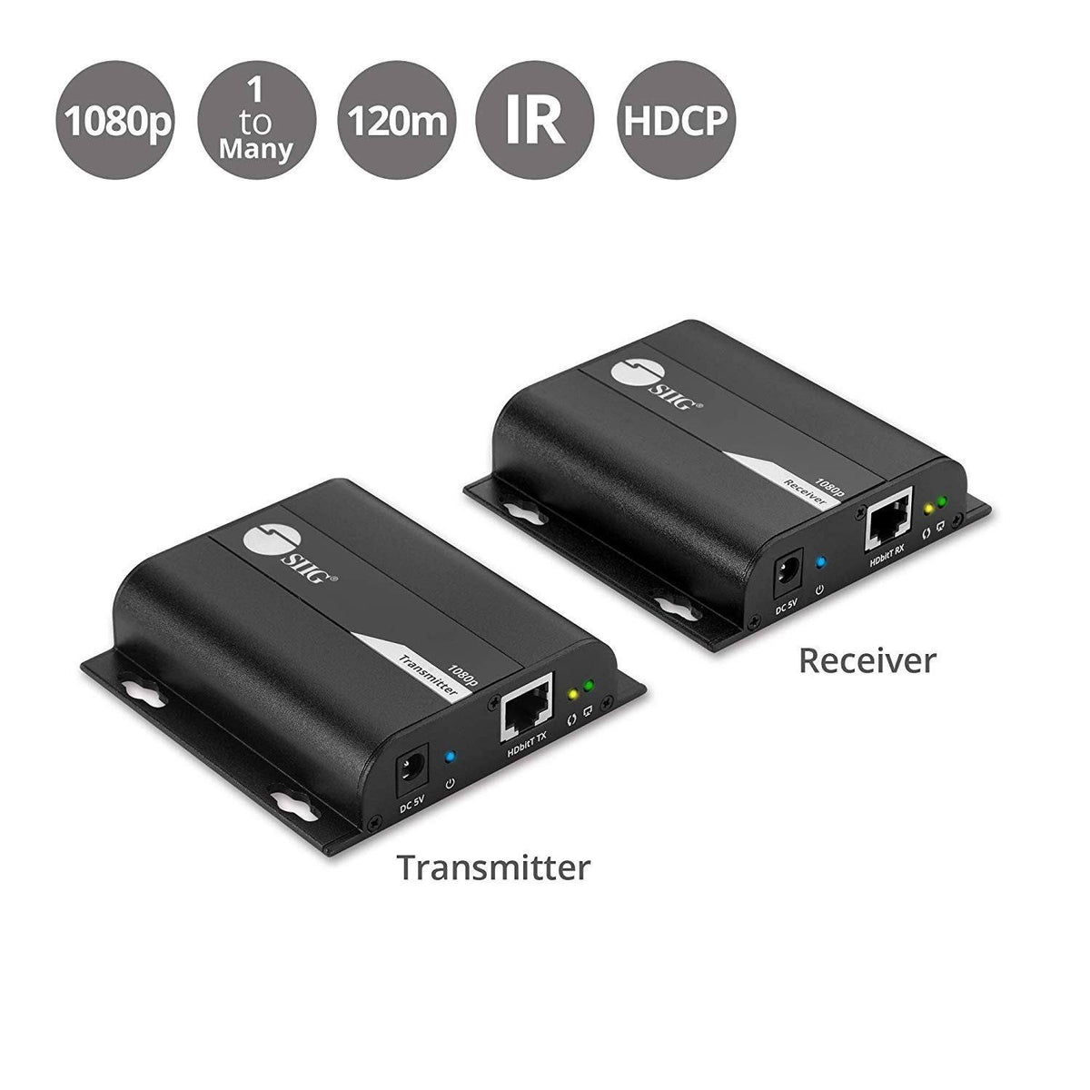 HDMI Over Cat6 Extender with IR R6480