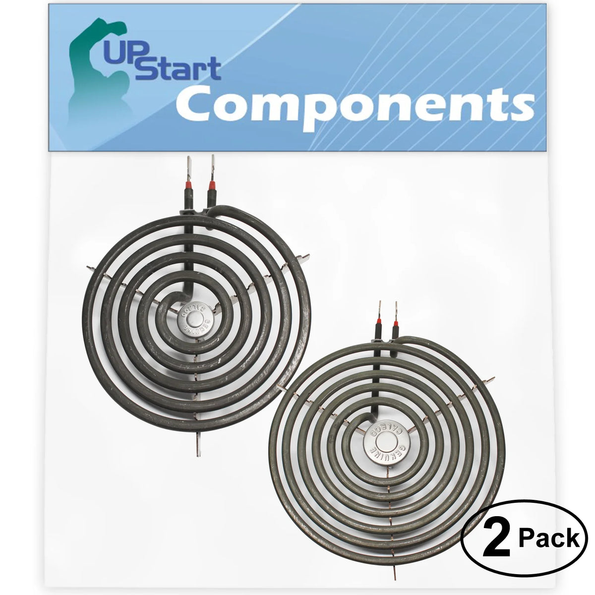 2-Pack Replacement Surface Burner Elements for Range, Stove & Cooktop S987