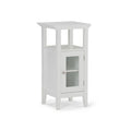 Pure White Floor Storage Bath Cabinet L749217
