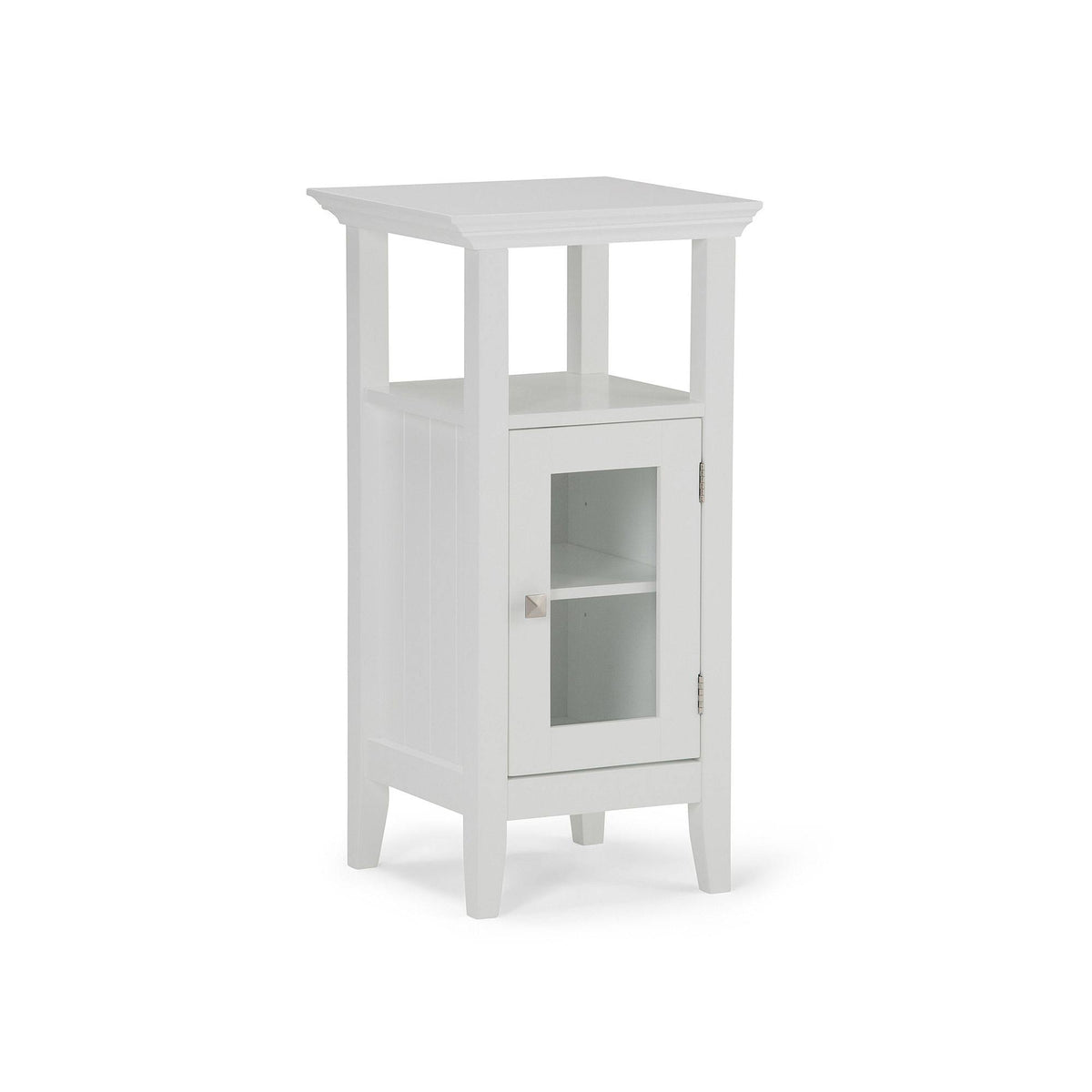 Pure White Floor Storage Bath Cabinet L749217