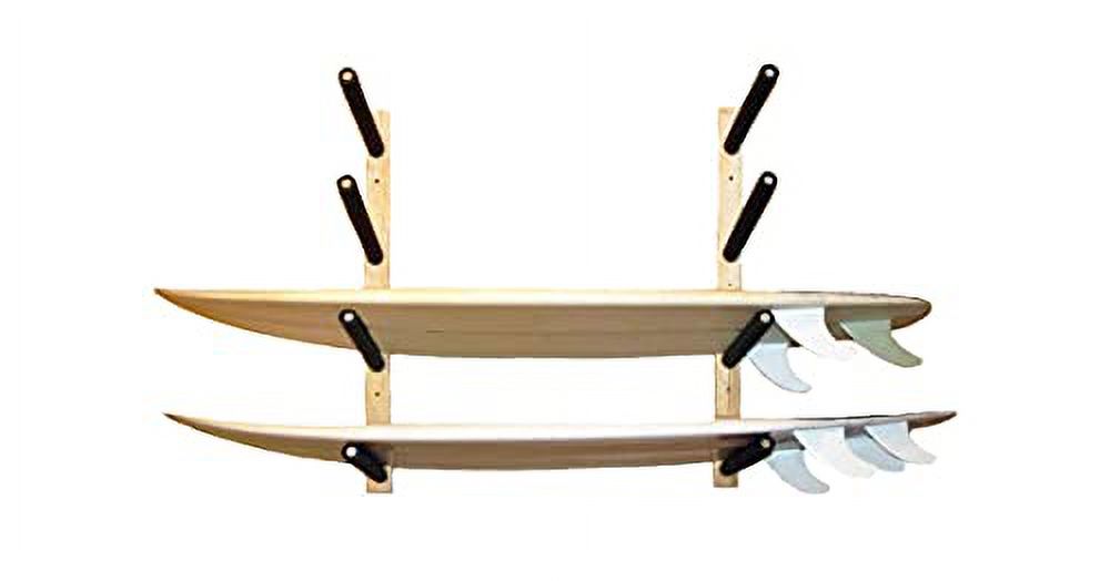 Wooden Quad Surfboard Rack J50509