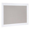 Gray/White Wall Mounted Bulletin Board A853445