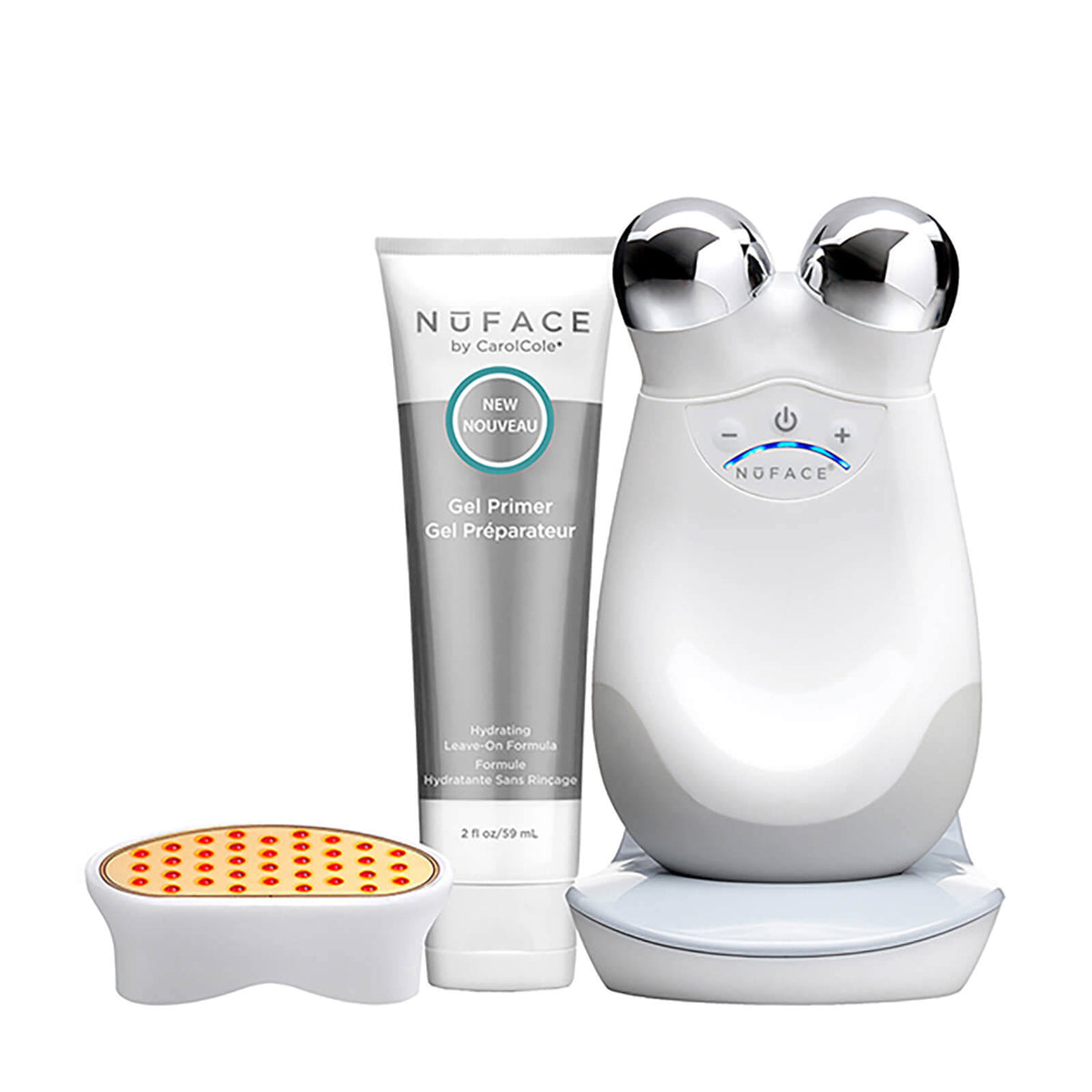 Trinity Facial Toning Device + Wrinkle Reducer Attachment Bundle O385