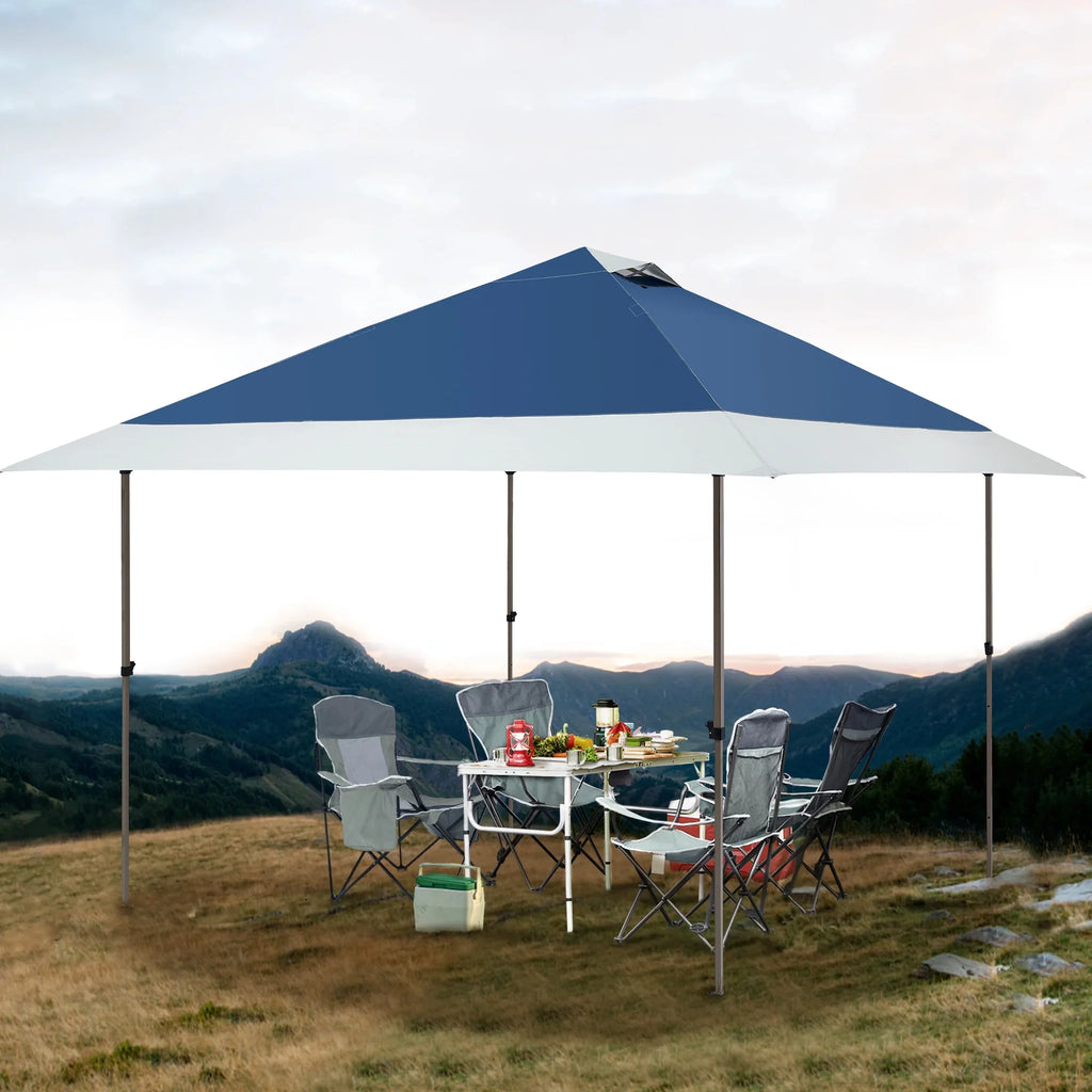 13'x13' Pop-up Canopy with Auto Extending Eaves Y431